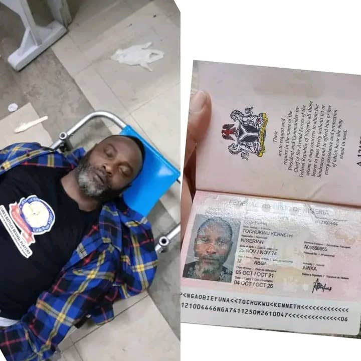 Nigerian Man Slumps, Dies At 'Foreign' Airport