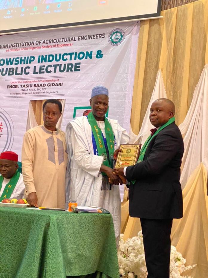 Former Executive Director of NAERLS, Prof. M.K Othman, inducted into NIAE Fellowship (Photos)