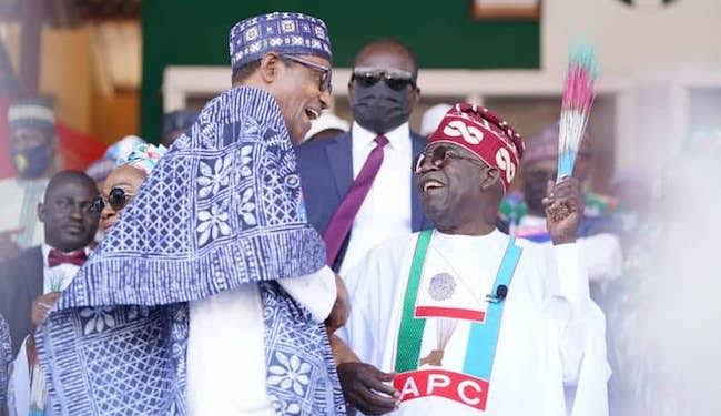 Buhari pledges to work for Tinubu’s election