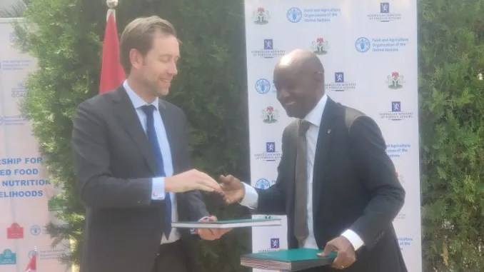 Norway, FAO sign agreement to provide $6.3m support to 300,000 persons in North-East