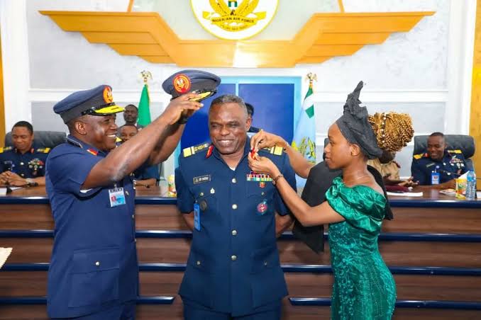 NAF decorates 26 newly promoted AVMs, 25 Air Commodores