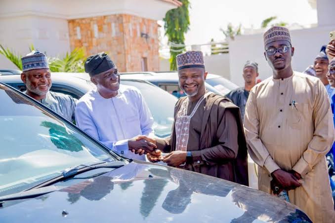 2023 Gombe NNPP Guber Candidate distributes 50 cars, 500 motorcycles To Gombe NNPP Officials