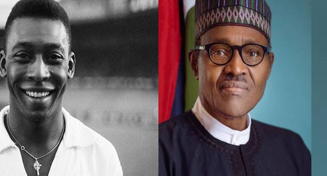 President Buhari mourns soccer legend Pele