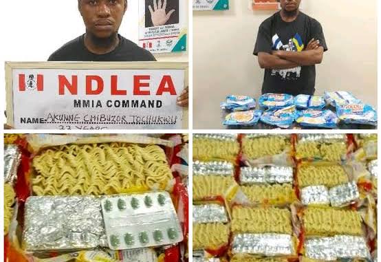 NDLEA intercepts 1.8m narcotic pills hidden in noodles