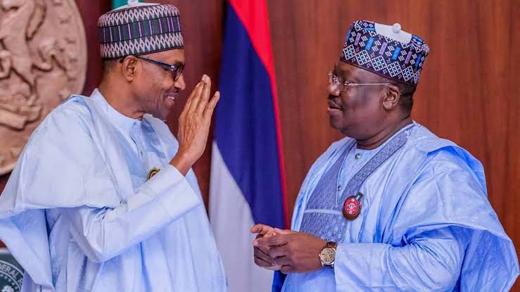 Buhari salutes Senate President Lawan at 64