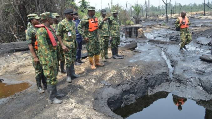 Military destroys 39 illegal refineries, apprehends oil thieves, vandals