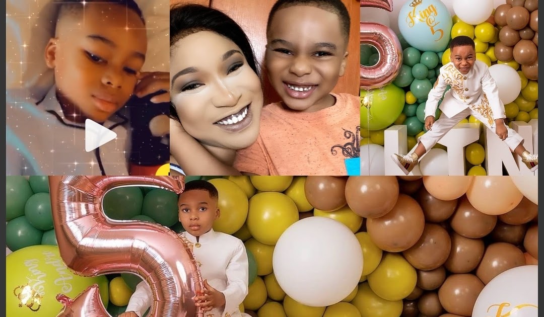 Tonto Dikeh celebrates son's birthday in grand style