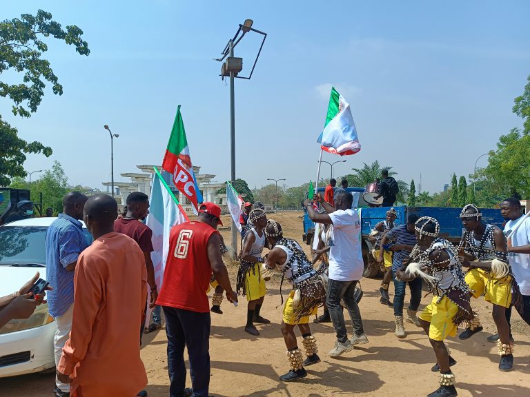 Youths in FCT celebrate victory of Tinubu, Shettima