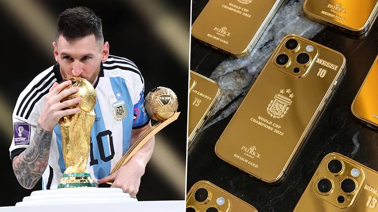 Messi Orders 35 GOLD iPhones For World Cup-Winning Team Mates, Staff