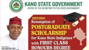 Kano Govt. Offers First-class Graduates Postgraduate Scholarships