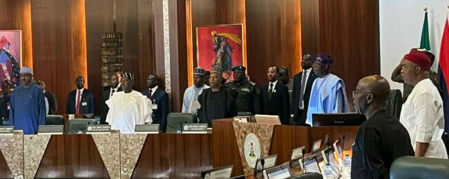 Tinubu In First Meeting With 36 State Governors