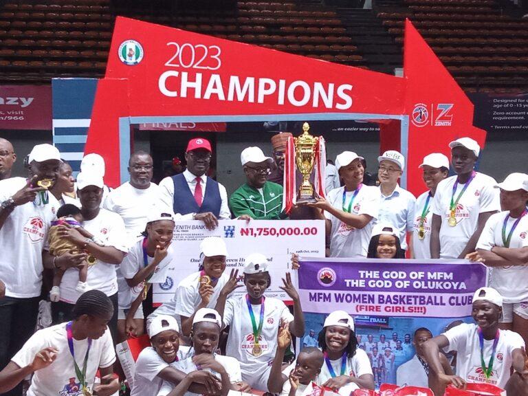 NBBF congratulates MFM for winning Zenith Bank Women’s Basketball championship