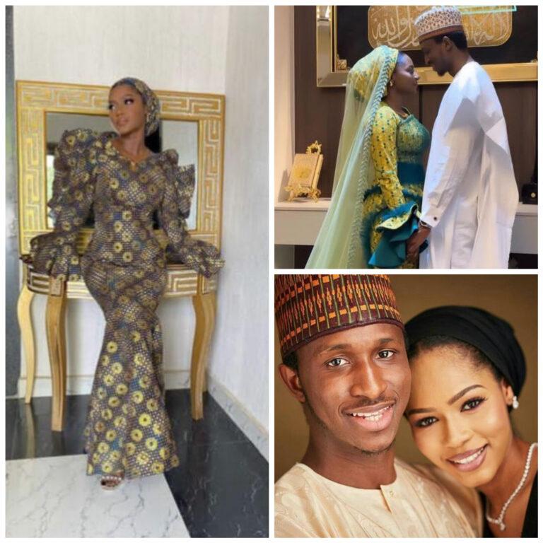 Nigeria former President Yar’Adua’s son marries ex-NIS Chief Babandede’s daughter (Pictures)