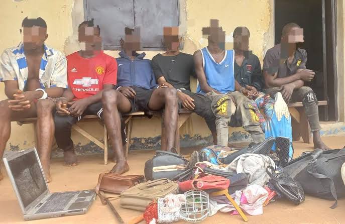 Police arrest 7 criminal suspects in Holy Ghost axis of Enugu