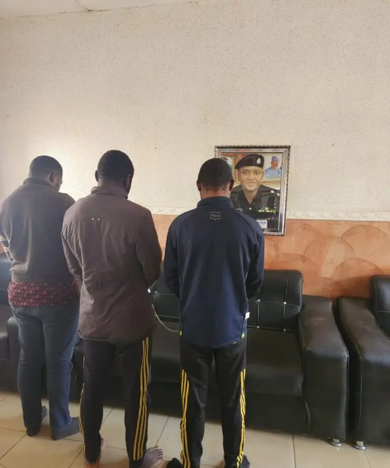 Police nab 3 Internet fraudsters in Kaduna